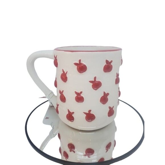 Best Teacher Ever Hand Painted Mug With Red Apple Design by Sheffield Home - Picture 3 of 4